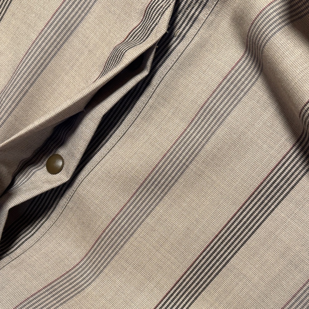 VINTAGE KRIZIA 90's Bergdorf Goodman Striped‎ Neutral Midi Tunic Dress RARE M? - Picture 9 of 13